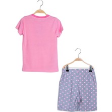 Zeyland Kız Çocuk Full Of Energy Baskılı T-Shirt ve Şort Takım
