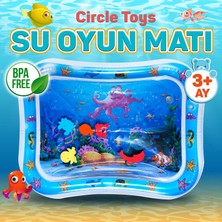 Circle Toys Bebek Su Oyun Matı Tummy Time Karın Üstü Aktivite Zamanı