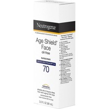 Neutrogena Age Shield SPF70 Yüz Için Yağsız Güneş Losyonu 88ML