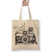 Humuts Foto Camera Fotoğrafçı Foto Bez Çanta Uzun Saplı