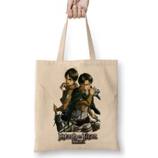 Humuts Attack On Titan Shingeki No Kyojin Bez Çanta Uzun Saplı