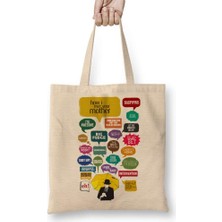 Humuts How I Meet You Mother Quiet Bez Çanta Uzun Saplı