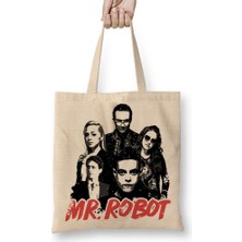 Mr Robot 03 Bez Çanta Uzun Saplı
