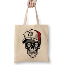 Caveira Bone Bez Çanta Uzun Saplı