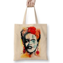 Humuts Frida Kahlo 9 Bez Çanta Uzun Saplı