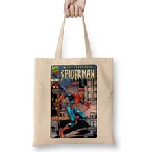 Humuts Spiderman Marvel The Sensational Bez Çanta Uzun Saplı