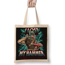 Thor I Lost My Hammer Bez Çanta Uzun Saplı