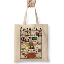 Humuts Friends Kolaj Bez Çanta Uzun Saplı