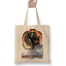 Humuts Mortal Kombat 3 Ermac Game Bez Çanta Uzun Saplı