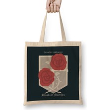 Humuts Attack On Titan Garrison Logo Bez Çanta Uzun Saplı