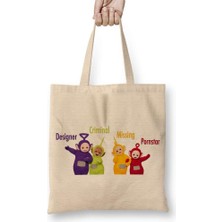 Humuts The Teletubbies 06 Bez Çanta Uzun Saplı
