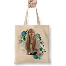Humuts Blackpink Lisa 04 Bez Çanta Uzun Saplı