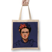 Humuts Frida Kahlo 5 Bez Çanta Uzun Saplı