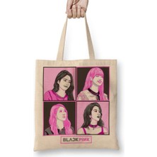 Blackpink Squared Bez Çanta Uzun Saplı