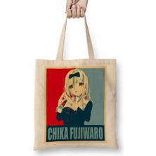 Humuts Love Is War Chika Fujiwaro Bez Çanta Uzun Saplı