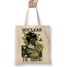 Nuclear Is Good Bez Çanta Uzun Saplı