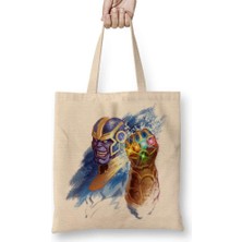 Thanos Infinity Gauntlet Bez Çanta Uzun Saplı