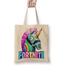 Fortinite Unicorn Shirt Unicornio Fortinite Bez Çanta Uzun Saplı