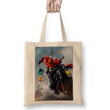 Humuts Elmo The Muppet Bounty Bez Çanta Uzun Saplı