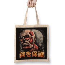Attack On Titan Protect Ya Neck Bez Çanta Uzun Saplı