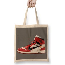 Humuts Nike Jordan 1 Off White Stencil Bez Çanta Uzun Saplı