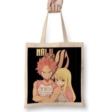 Humuts Natsu Lucy Nalu Matching Shirts Bez Çanta Uzun Saplı