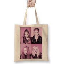 Blackpınk Blackpink 01 Bez Çanta Uzun Saplı