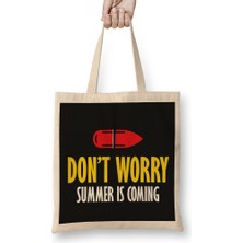 Humuts Baywatch Dont Worry Summer Is Coming Bez Çanta Uzun Saplı