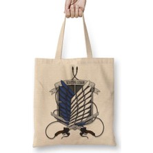 Humuts Attack On Titan Scoutıng Legıon Bez Çanta Uzun Saplı