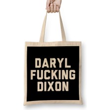Humuts Daryl Fucking Dixon Bez Çanta Uzun Saplı