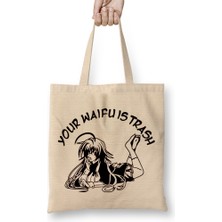 Humuts Rias High School Dxd Your Waifu Is Trash Bez Çanta Uzun Saplı