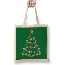 Pizza Slice Christmas Tree Baubles Bez Çanta Uzun Saplı
