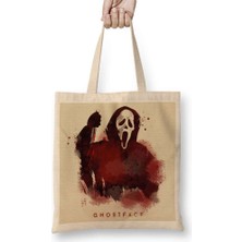 Scream Ghost Face Bez Çanta Uzun Saplı