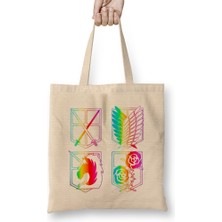 Attack On Titan Rainbow Bez Çanta Uzun Saplı