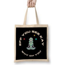 Humuts Eff You See Kay Why Oh You Yoga Bez Çanta Uzun Saplı