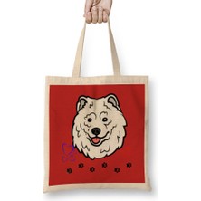 Humuts Funny Dog Lover Gift For Women Men Bez Çanta Uzun Saplı