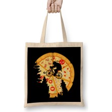 Teenage Mutant Ninja Turtles Pizza Moon Bez Çanta Uzun Saplı