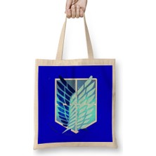 Attack On Titan Wallpaper Logo Bez Çanta Uzun Saplı