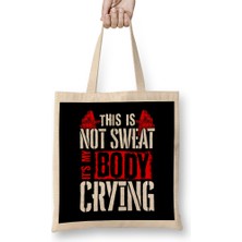 This Is My Human Costume I'm Really A Dinosaur Pun Bez Çanta Uzun Saplı