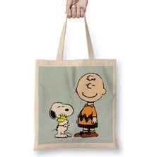 Humuts Snoopy And Friend 01 Bez Çanta Uzun Saplı