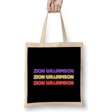 Zion Williamson - Basketball Gifts Vintage Retro Rainbow Quotes For Boys And Dad Bez Çanta Uzun Saplı