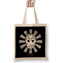 Jason Voorhees Retro Japanese Friday 13TH Bez Çanta Uzun Saplı