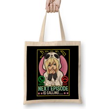 Anime Girl Next Episode Is Calling Sleep Can Wait Bez Çanta Uzun Saplı