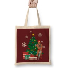 He Man Around The Christmas Tree Bez Çanta Uzun Saplı