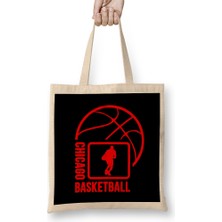 Humuts Chicago Basketball Chicago Bulls Bez Çanta Uzun Saplı