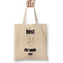 Humuts Mother Day 2021 Best Mother Ever Mother Day Gift For Mom Bez Çanta Uzun Saplı