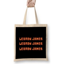 Humuts Lebron James - Basketball Gifts Vintage Retro Rainbow For Boys And Dad Bez Çanta Uzun Saplı