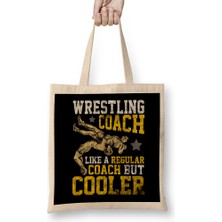 Humuts Wrestling Coach Like A Regular Coach But Cooler Bez Çanta Uzun Saplı