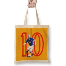 Humuts Zinedine Zidane 10 Bez Çanta Uzun Saplı
