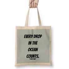 Humuts 2 Yoko Ono Quote Lovers Gift Vintage Retro Rainbow Bez Çanta Uzun Saplı
